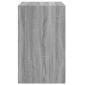 vidaXL Παπουτσοθήκη Γκρι Sonoma 60x42x69 εκ. από Επεξεργ. Ξύλο