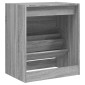 vidaXL Παπουτσοθήκη Γκρι Sonoma 60x42x69 εκ. από Επεξεργ. Ξύλο