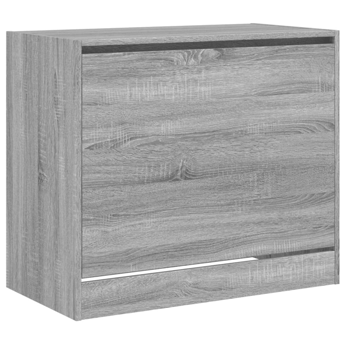 vidaXL Παπουτσοθήκη Γκρι Sonoma 80x42x69 εκ. από Επεξεργ. Ξύλο