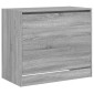 vidaXL Παπουτσοθήκη Γκρι Sonoma 80x42x69 εκ. από Επεξεργ. Ξύλο