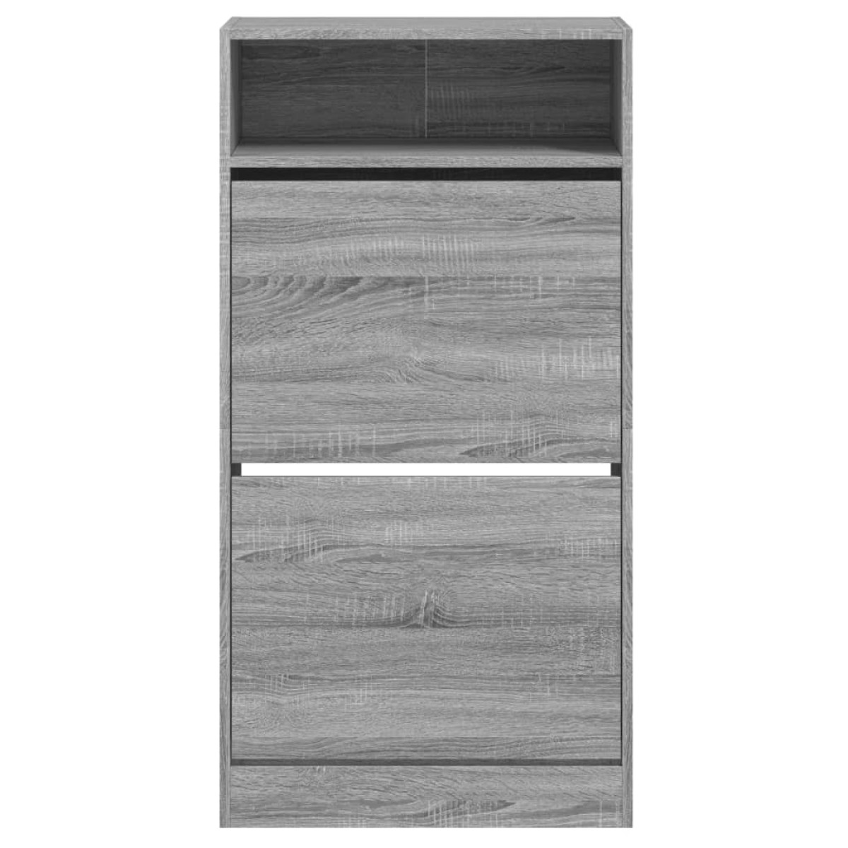 vidaXL Παπουτσοθήκη Γκρι Sonoma 60x34x116 εκ. από Επεξεργασμένο Ξύλο