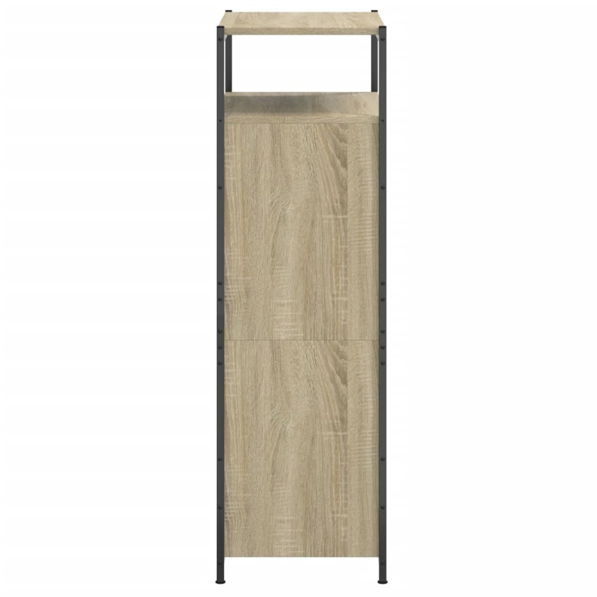 vidaXL Παπουτσοθήκη Sonoma Δρυς 60x34x112 εκ. από Επεξεργασμένο Ξύλο