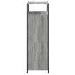 vidaXL Παπουτσοθήκη Γκρι Sonoma 60x34x112 εκ. από Επεξεργ. Ξύλο