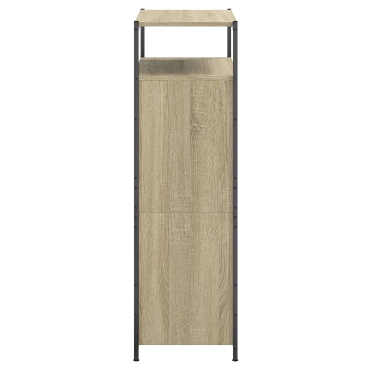 vidaXL Παπουτσοθήκη Sonoma Δρυς 75x34x112 εκ. από Επεξεργασμένο Ξύλο