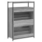vidaXL Παπουτσοθήκη Γκρι Sonoma 75x34x112 εκ. από Επεξεργασμένο Ξύλο