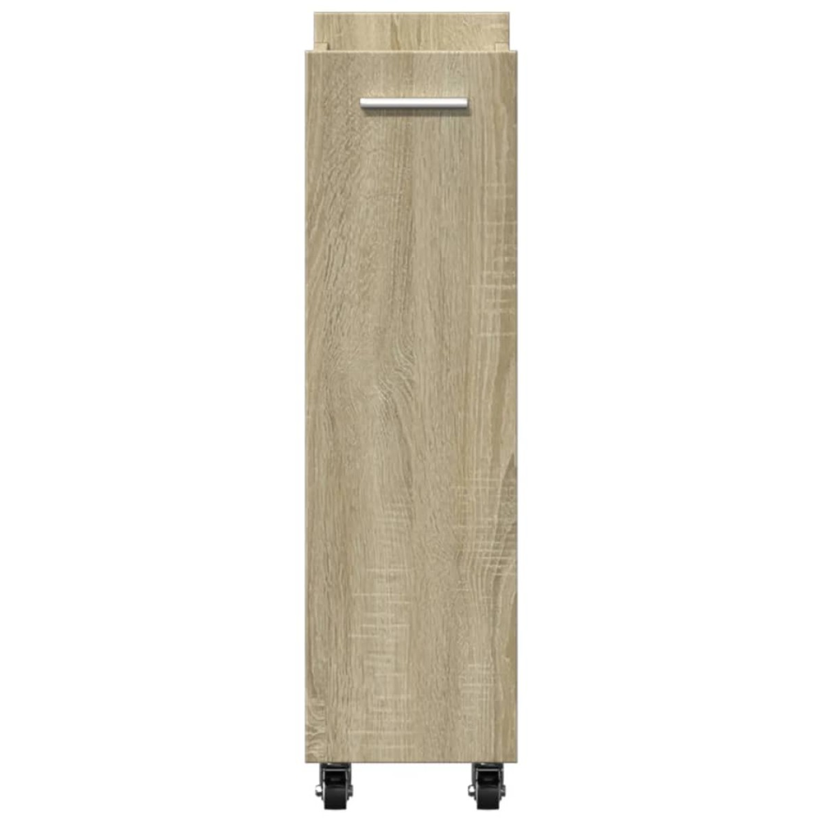 vidaXL Έπιπλο με Ρόδες Sonoma Δρυς 60x22x79 εκ. από Επεξεργασμένο Ξύλο