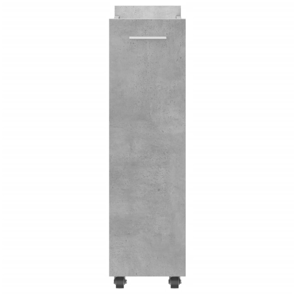 vidaXL Έπιπλο με Ρόδες Γκρι Σκυρ. 60x22x79 εκ. από Επεξεργασμένο Ξύλο