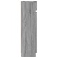 vidaXL Παπουτσοθήκη Γκρι Sonoma 100,5x28x100εκ. από Επεξεργασμένο Ξύλο
