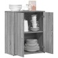 vidaXL Βοηθητικό Ντουλάπι Γκρι Sonoma 60x31x70 εκ. Επεξεργασμένο Ξύλο