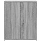 vidaXL Βοηθητικό Ντουλάπι Γκρι Sonoma 60x31x70 εκ. Επεξεργασμένο Ξύλο