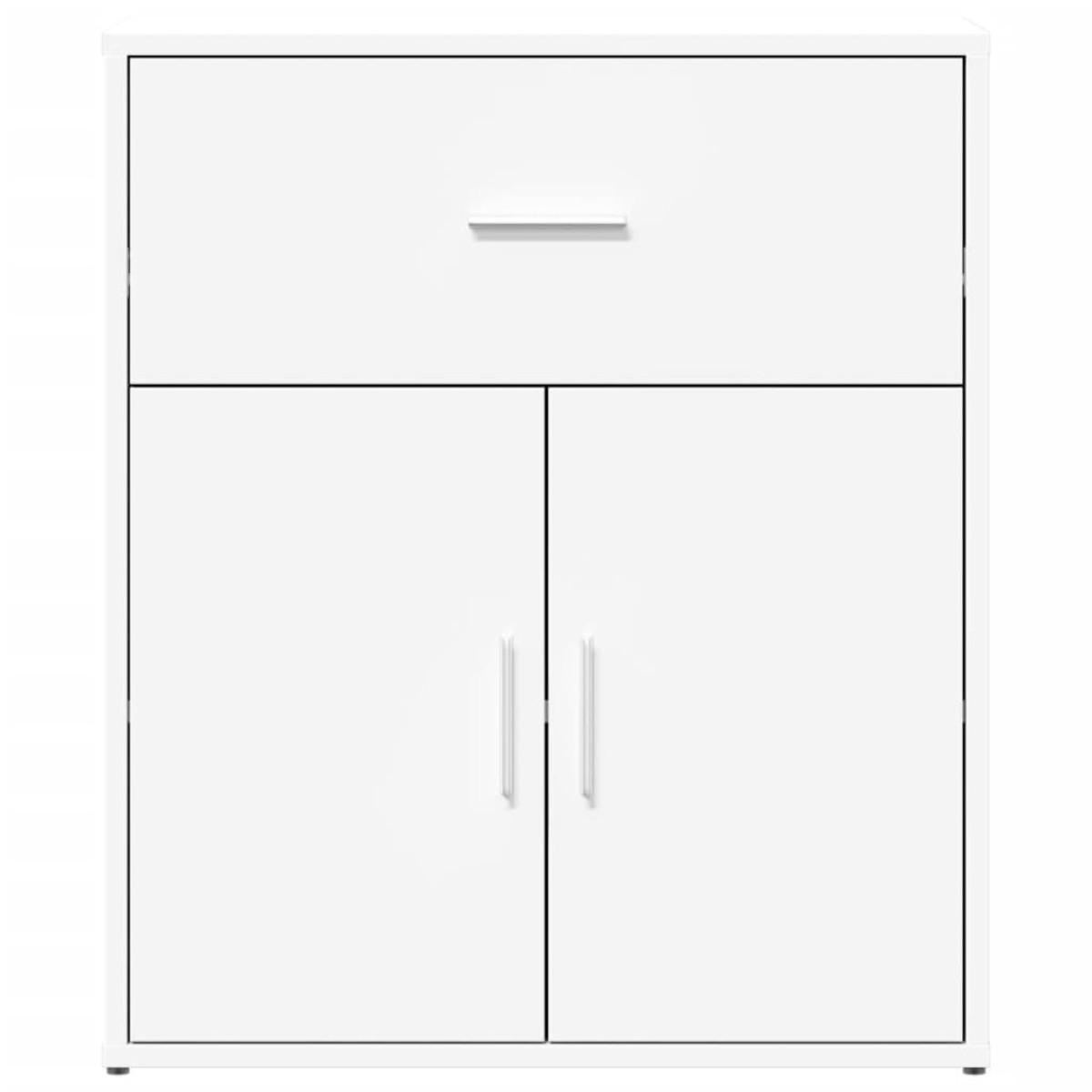 vidaXL Βοηθητικό Ντουλάπι Λευκό 60x31x70 εκ. από Επεξεργασμένο Ξύλο
