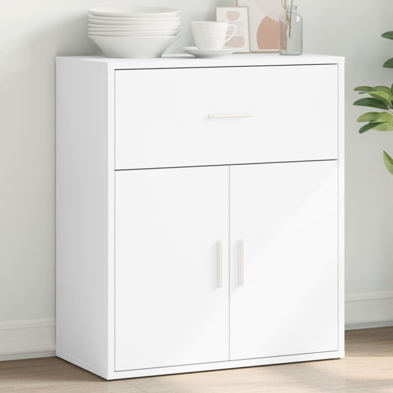 vidaXL Βοηθητικό Ντουλάπι Λευκό 60x31x70 εκ. από Επεξεργασμένο Ξύλο