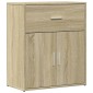 vidaXL Βοηθητικό Ντουλάπι Sonoma Δρυς 60x31x70 εκ. Επεξεργασμένο Ξύλο