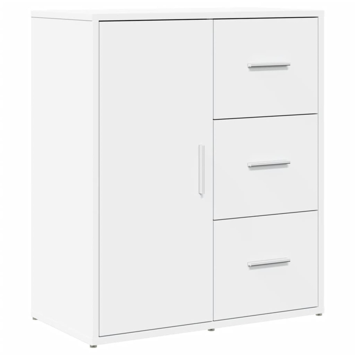 vidaXL Βοηθητικό Ντουλάπι Λευκό 60x31x70 εκ. από Επεξεργασμένο Ξύλο