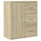 vidaXL Βοηθητικό Ντουλάπι Sonoma Δρυς 60x31x70 εκ. Επεξεργασμένο Ξύλο