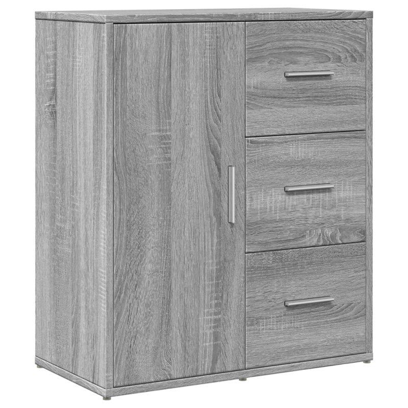 vidaXL Βοηθητικό Ντουλάπι Γκρι Sonoma 60x31x70 εκ. Επεξεργασμένο Ξύλο