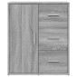 vidaXL Βοηθητικό Ντουλάπι Γκρι Sonoma 60x31x70 εκ. Επεξεργασμένο Ξύλο