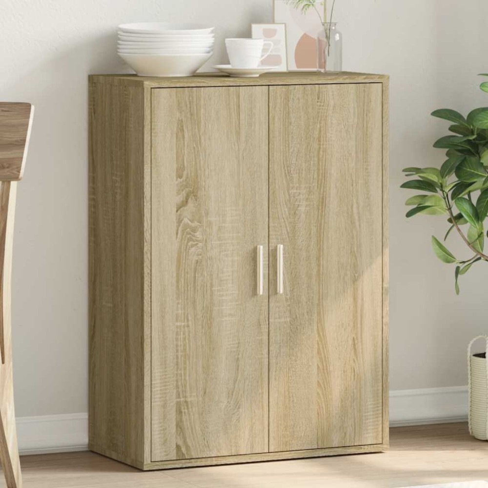 vidaXL Συρταριέρα Sonoma Δρυς 60x31x84 εκ. Επεξεργασμένο Ξύλο