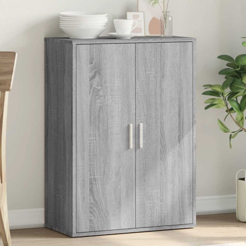 vidaXL Ντουλάπι Γκρι Sonoma 60x31x84 εκ. από Επεξεργασμένο Ξύλο