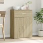 vidaXL Βοηθητικό Ντουλάπι Sonoma Δρυς 60x30x84 εκ. Επεξεργασμένο Ξύλο