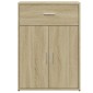 vidaXL Βοηθητικό Ντουλάπι Sonoma Δρυς 60x30x84 εκ. Επεξεργασμένο Ξύλο