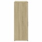 vidaXL Βοηθητικό Ντουλάπι Sonoma Δρυς 60x30x84 εκ. Επεξεργασμένο Ξύλο