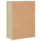 vidaXL Βοηθητικό Ντουλάπι Sonoma Δρυς 60x30x84 εκ. Επεξεργασμένο Ξύλο