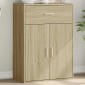 vidaXL Βοηθητικό Ντουλάπι Sonoma Δρυς 60x30x84 εκ. Επεξεργασμένο Ξύλο