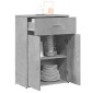vidaXL Ντουλάπι Γκρι Σκυροδέματος 60x30x84 εκ. Επεξεργασμένο Ξύλο