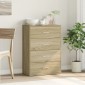 vidaXL Ντουλάπι Sonoma Δρυς 60x31x84 εκ. Επεξεργασμένο Ξύλο