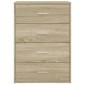 vidaXL Ντουλάπι Sonoma Δρυς 60x31x84 εκ. Επεξεργασμένο Ξύλο