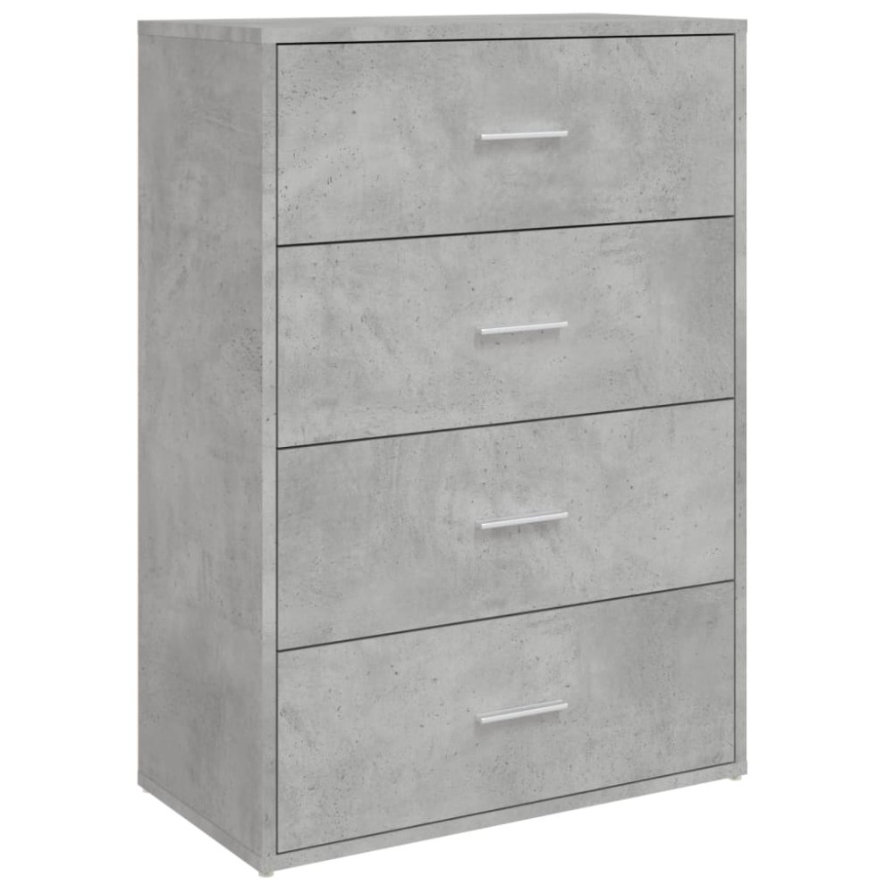 vidaXL Ντουλάπι Γκρι Σκυροδέματος 60x31x84 εκ. Επεξεργασμένο Ξύλο
