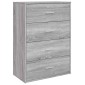 vidaXL Μπουφές Γκρι Sonoma 60x31x84 εκ. από Επεξεργασμένο Ξύλο