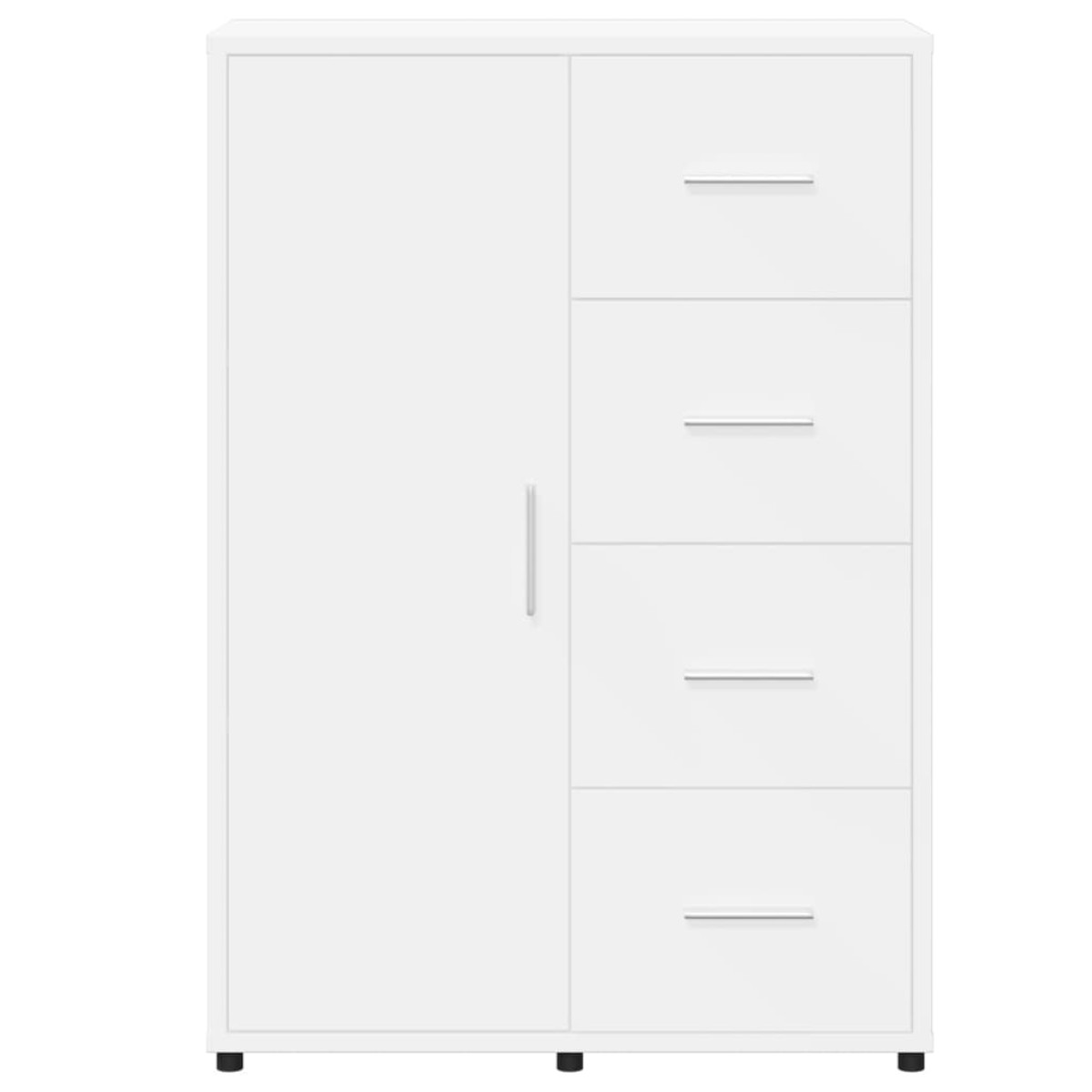 vidaXL Βοηθητικό Ντουλάπι Λευκό 60x31x84 εκ. από Επεξεργασμένο Ξύλο