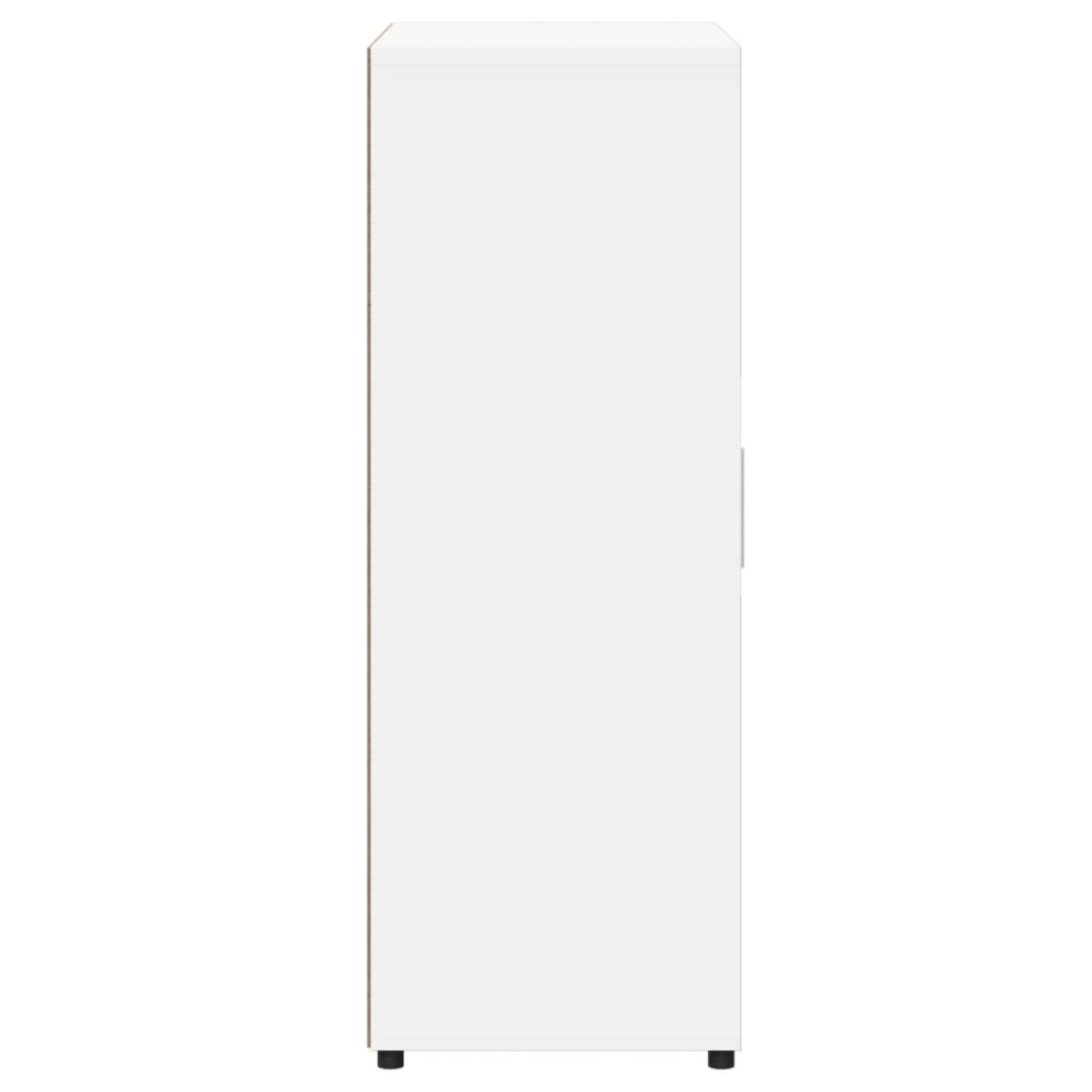 vidaXL Βοηθητικό Ντουλάπι Λευκό 60x31x84 εκ. από Επεξεργασμένο Ξύλο