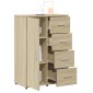 vidaXL Ντουλάπι Sonoma Δρυς 60x31x84 εκ. Επεξεργασμένο Ξύλο