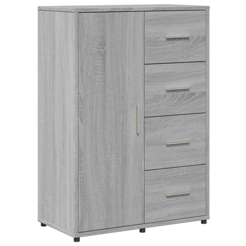 vidaXL Ντουλάπι Γκρι Sonoma 60x31x84 εκ. από Επεξεργασμένο Ξύλο