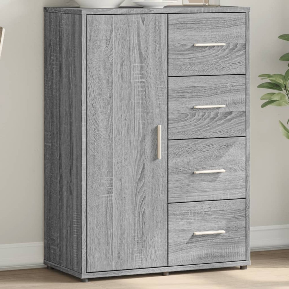 vidaXL Ντουλάπι Γκρι Sonoma 60x31x84 εκ. από Επεξεργασμένο Ξύλο