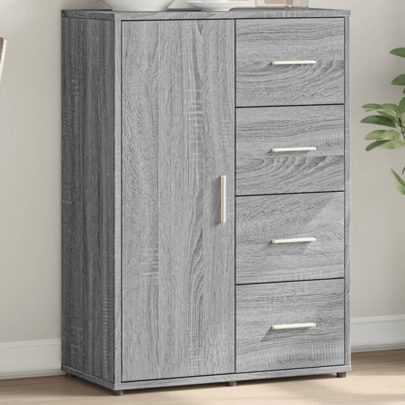 vidaXL Ντουλάπι Γκρι Sonoma 60x31x84 εκ. από Επεξεργασμένο Ξύλο