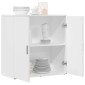 vidaXL Ραφιέρα Λευκή 79 x 38 x 80 εκ. από Επεξεργασμένο Ξύλο