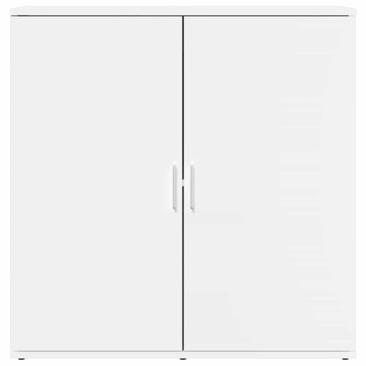 vidaXL Ραφιέρα Λευκή 79 x 38 x 80 εκ. από Επεξεργασμένο Ξύλο