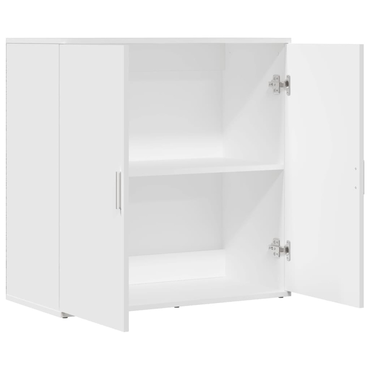 vidaXL Ραφιέρα Λευκή 79 x 38 x 80 εκ. από Επεξεργασμένο Ξύλο