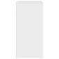 vidaXL Ραφιέρα Λευκή 79 x 38 x 80 εκ. από Επεξεργασμένο Ξύλο