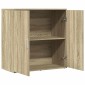 vidaXL Ντουλάπι Sonoma Δρυς 79x38x80 εκ. Επεξεργασμένο Ξύλο