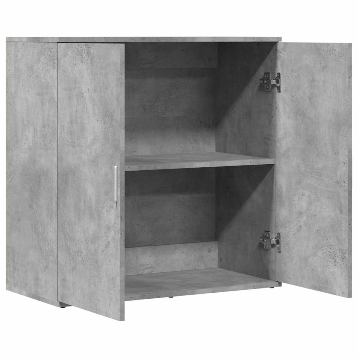 vidaXL Ντουλάπι Γκρι Σκυροδέματος 79x38x80 εκ. Επεξεργασμένο Ξύλο