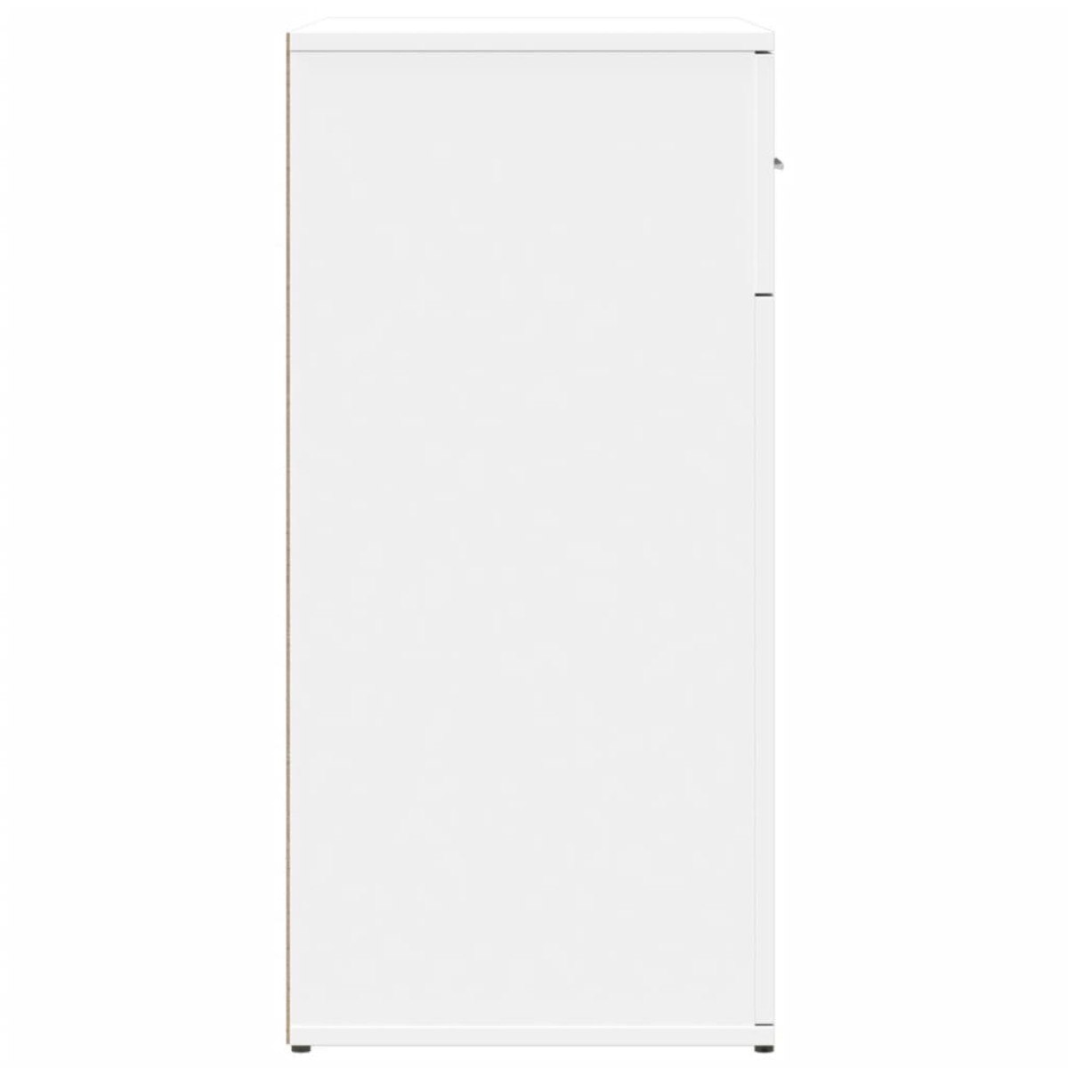 vidaXL Ραφιέρα Λευκή 79 x 38 x 80 εκ. από Επεξεργασμένο Ξύλο