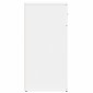 vidaXL Ραφιέρα Λευκή 79 x 38 x 80 εκ. από Επεξεργασμένο Ξύλο