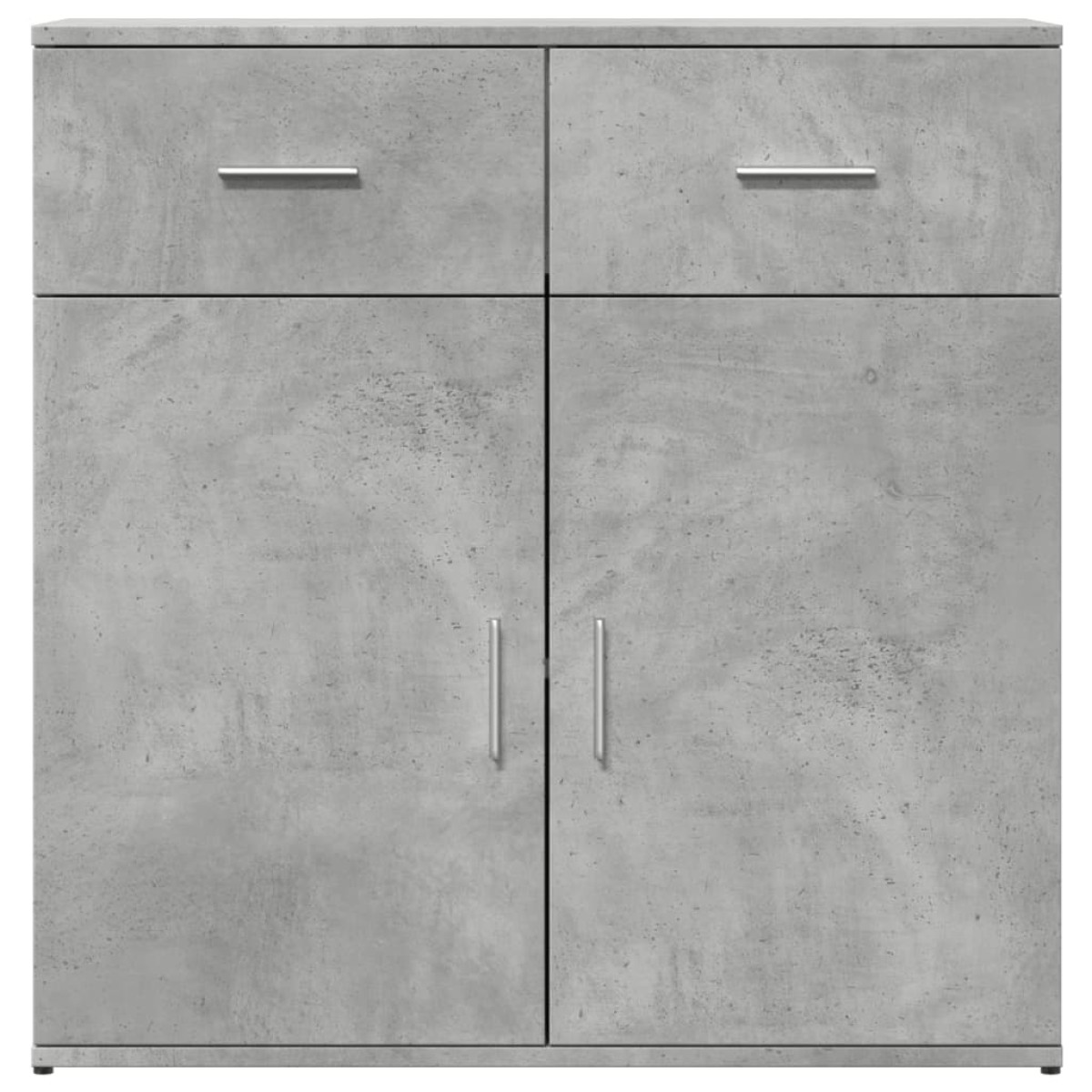 vidaXL Ντουλάπι Γκρι Σκυροδέματος 79x38x80 εκ. Επεξεργασμένο Ξύλο