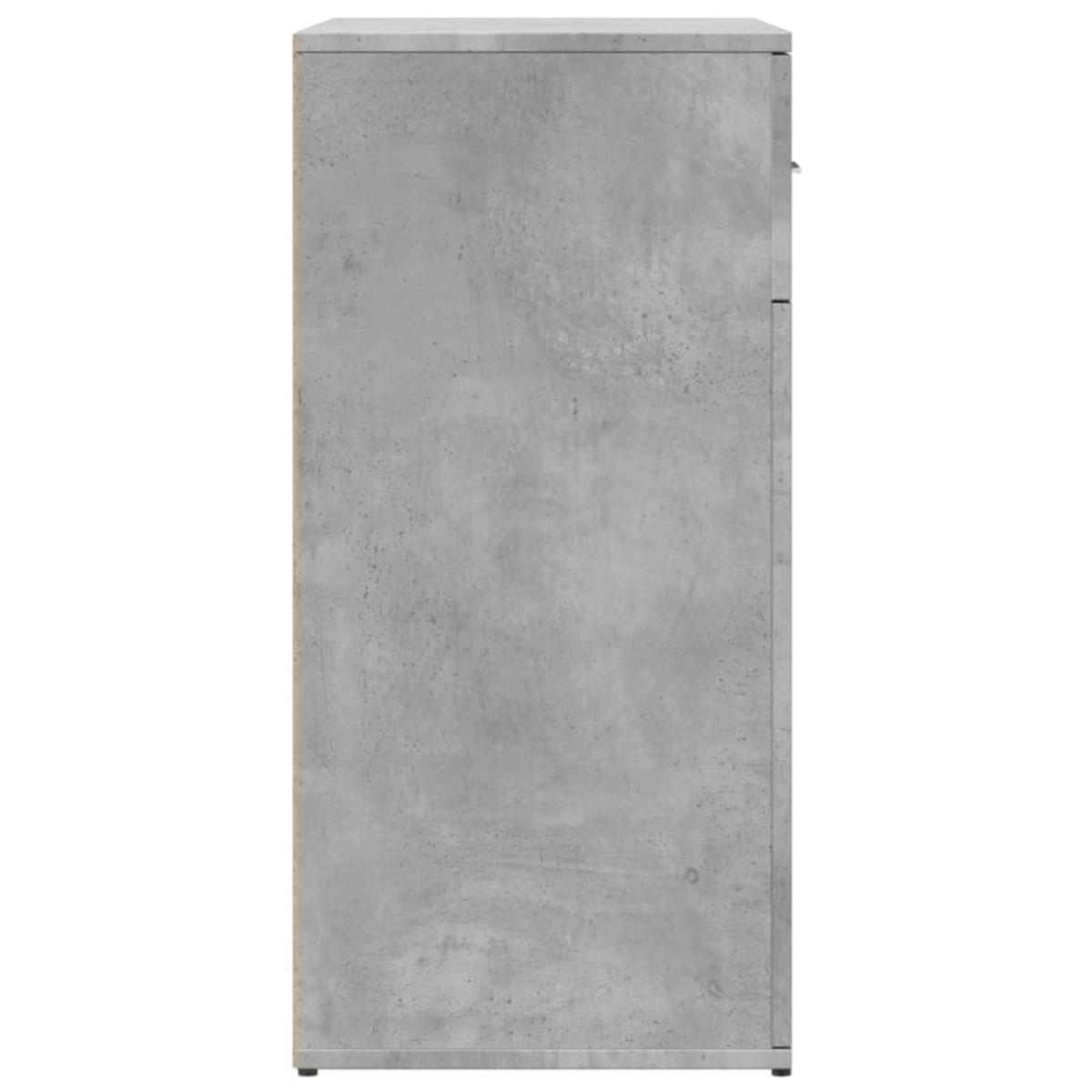 vidaXL Ντουλάπι Γκρι Σκυροδέματος 79x38x80 εκ. Επεξεργασμένο Ξύλο
