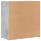vidaXL Ντουλάπι Γκρι Σκυροδέματος 79x38x80 εκ. Επεξεργασμένο Ξύλο